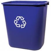 View: 2956-73 Deskside Recycling Container, Medium with Universal Recycle Symbol Pack of 12